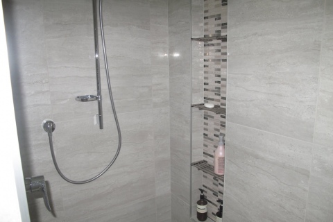 Tile shower